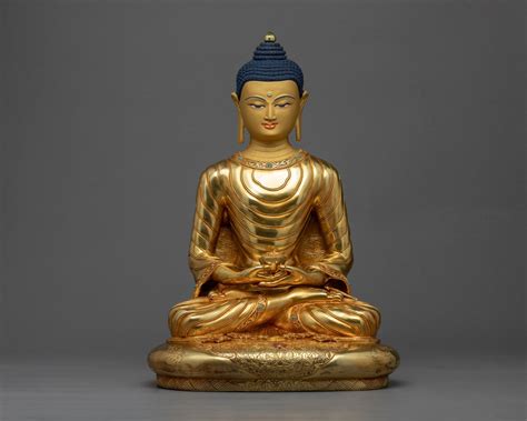 Namo Amitabha Buddha Statue Buddha Of Pure Land Etsy