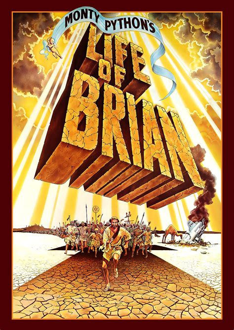 Monty Pythons Life Of Brian 1979 Poster Britse Comedy Film Wall Decor