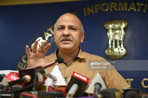 Delhi Deputy Chief Minister Manish Sisodia Addresses A Press News