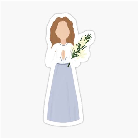 Saint Maria Goretti Sticker For Sale By Grace Eliz Redbubble