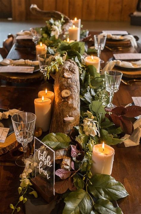 Cozy Rustic Wood Wedding Decor Ideas Weddingomania