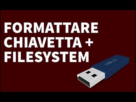 Come Formattare Una Chiavetta Usb Hard Disk Esterno Tutorial Windows