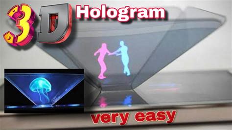 How To Make 3d Hologram Diy Easiest Ever Craft Diwali Hologram Youtube