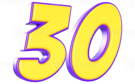 number  yellow  purple  png