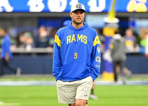 How Long Is Matthew Stafford Out Injury Timeline For Rams QB