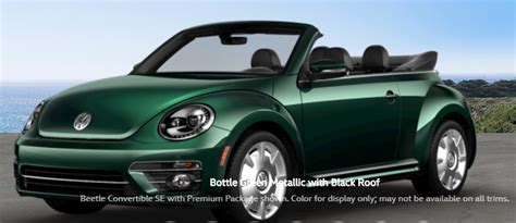 What Are The Color Options For The 2018 Vw Beetle Convertible