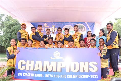 Bihar-Jharkhand declared first runner-up in CISCE's National Kho-kho ...