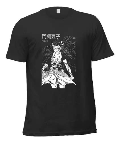 Remera Anime Demon Slayer Nezuko Kamado N09 A2 Infantil Meses Sin