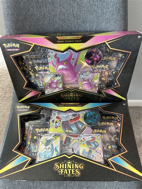 Pokemon Tcg Shining Fates X Premium Collection Box Shiny Crobat Vmax