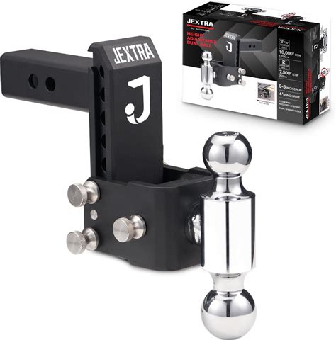 Amazon Jextra Adjustable Trailer Hitch Ball Mount Fits Truck