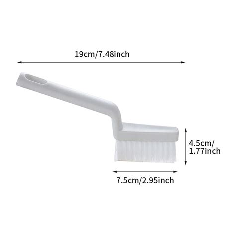 Multifunctional Window Groove Cleaning Brush FloorCorner V Shaped Tile