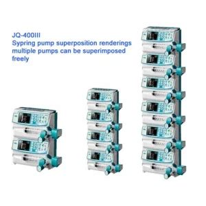 JQ 400III Stackable Single Channel Syringe Pump Jaqimedical