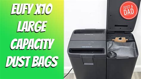 How To Change Bag On Eufy X Robot Vacuum Large Capacity Dust Bags