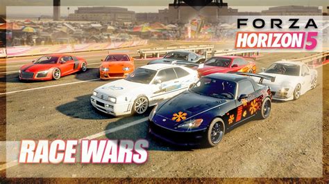 Forza Horizon 5 Fast And Furious Race Wars Recreation YouTube