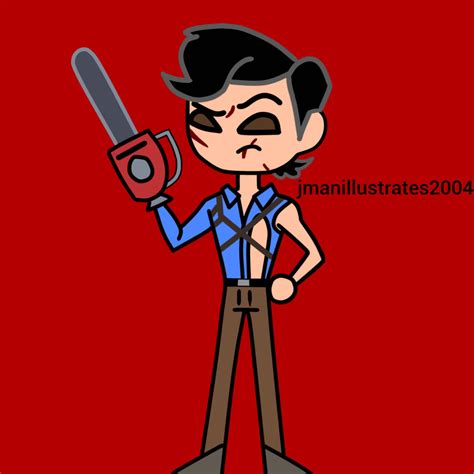 Ash Williams Doodle By Jmanillustrates2004 On Deviantart