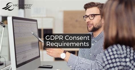 Gdpr Consent Guidance And Advice High Speed Training