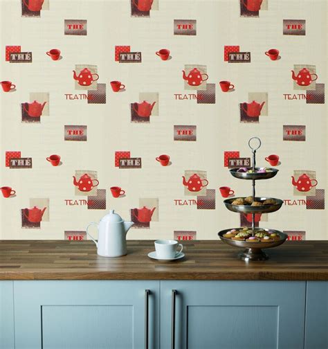 Red Brick Kitchen Wallpaper Carrotapp