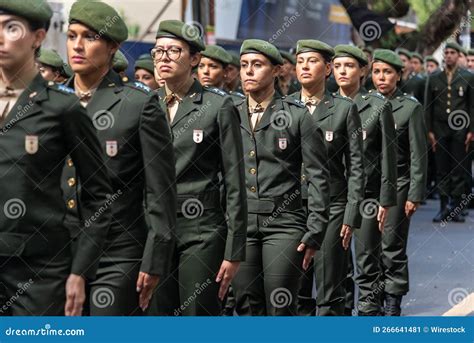 A Military Personnel Standing For Protect A Large Bronze Statue Of