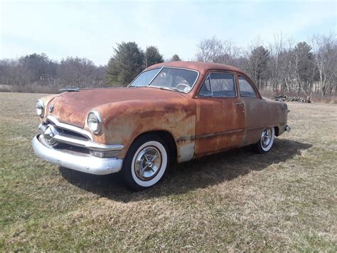 Rat Rod Or Restore 1950 Ford Custom Deluxe Club Coupe V8 6 500