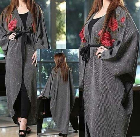 Pin By Fatima Allal On Abaya Marocaine Kimono Top Fashion Women