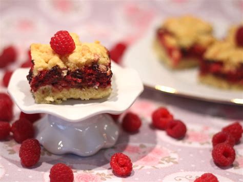 Recettes De Carr S Aux Framboises De Pour Ceux Qui Aiment Cuisiner