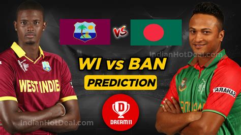 WI Vs BAN Dream11 Team Prediction 1st T20 2022 100 Winning Team