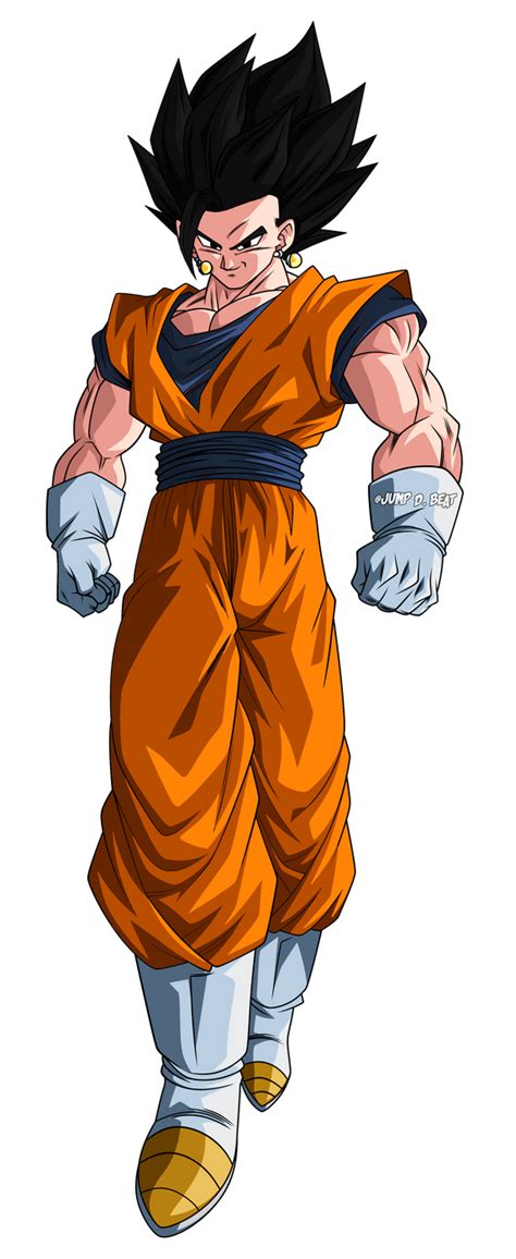 Fusion Potara Gohan And Vegeta By Hboruno On Deviantart