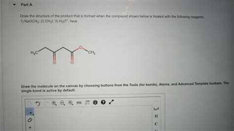 Solved Part A Draw The Structure Of The Product That Is Chegg