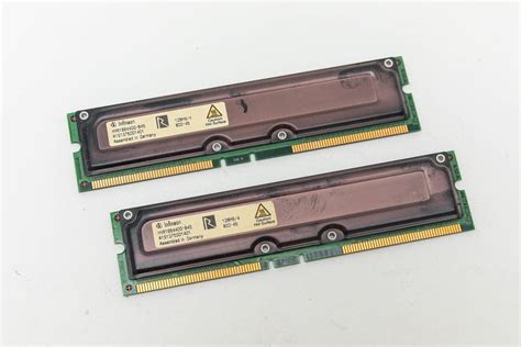 Yahoo オークション 稀少 Infineon RAM 128MB PC800 45 RDRAM RI