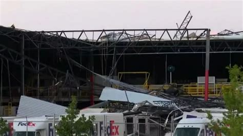 50 Employees Trapped After Michigan Tornado Causes Fedex Building To