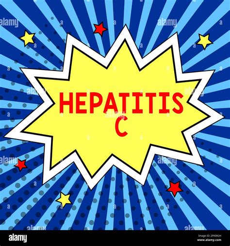 Signo de texto que muestra Hepatitis C foto conceptual inflamación del