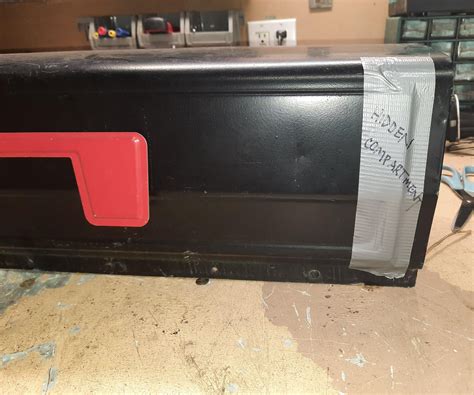 Arduino Powered Secret Mailbox Compartment : 6 Steps - Instructables