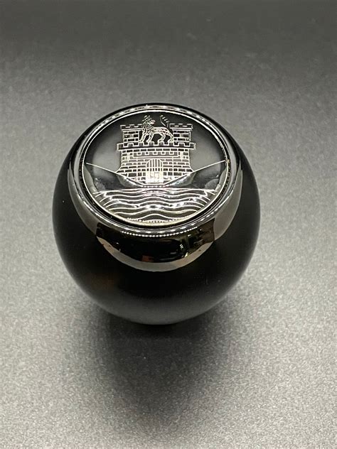 Wolfsburg Shift Knob Gold Castle Acb Adam Custom Badges