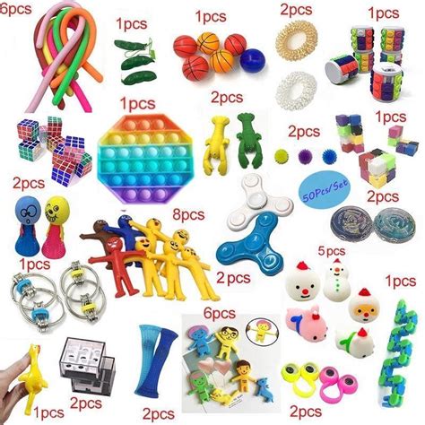 Fidget Toys Speelgoed Pakket Set 50 Delig Bol