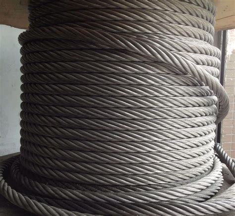 Wire Rope Non Galvanized 6 36 Iwrc Tensile Strength 1670 Mpa Buy Wire