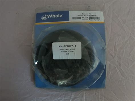 Whale Service Kit Nitrile Gusher 10 Mk2 3 Boat Scrapyard