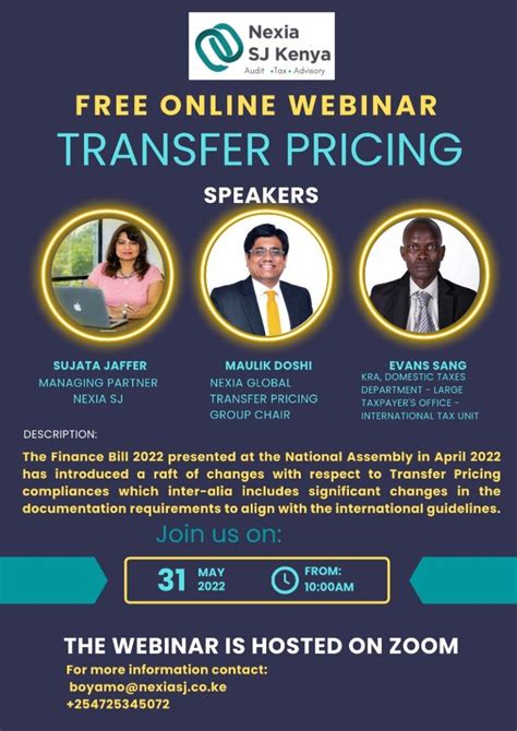 Nexia International On Twitter Webinar Aligning Kenya Transfer