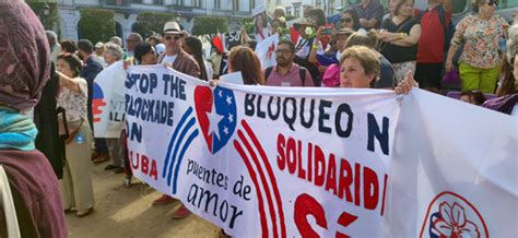 Cubainformacion Art Culo La Denuncia Del Bloqueo A Cuba Fue Elemento