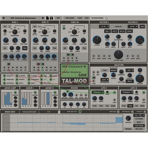 Tal Software Tal Mod Virtual Synthesizer Instrument 11 30704 Bandh