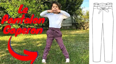 Le Pantalon Gaperon Couture Enfant