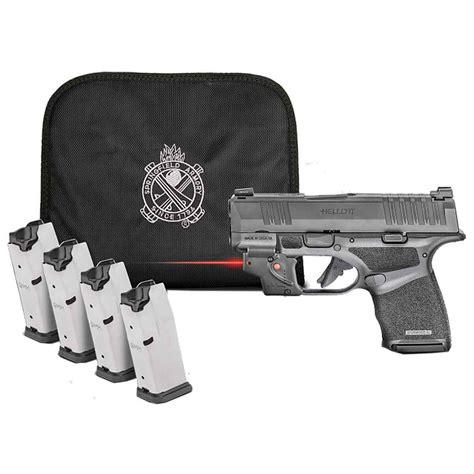 Springfield Armory Hellcat Micro Compact 9mm Luger 3in Melonite Black Pistol 10 1 Rounds