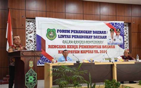 Pemkab Kapuas Gelar Forum Perangkat Daerah Susun Rkpd