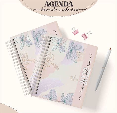 Agenda Floral Permanente E Datada N Elo