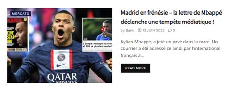 Mensonges Kylian Mbappé balaie les rumeurs dun départ au Real