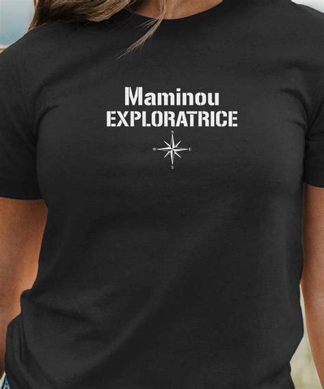 T Shirt Maminou Exploratrice Pour Femme