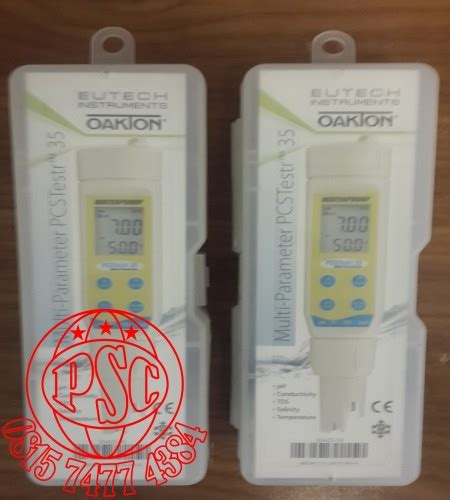 Multiparameter PCTestr 35 Eutech Instruments Digital Multimeter Alat