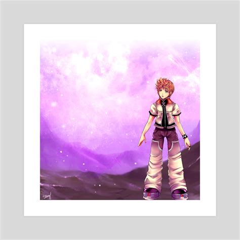 Roxas - Kingdom Hearts, an art print by Sukesha Ray - INPRNT