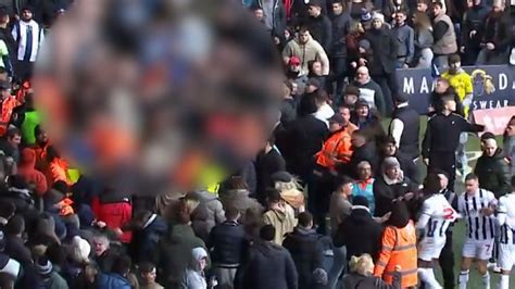 West Brom Vs Wolves Suspended After Fight Breaks Between Rival Fans