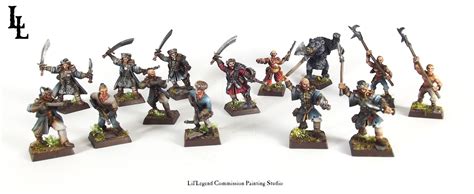 Kislev Mordheim Warband Commission Lillegend Commission Painting Studio