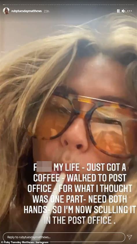 Byron Bay Influencer Ruby Tuesday Matthews Complains About Receiving